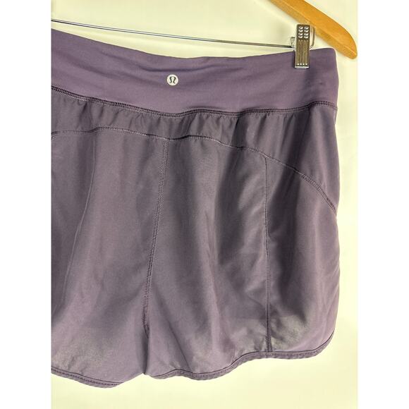 Lululemon Lean In Short 2” Boysenberry Purple Ultra High Rise Women's Size 12 - Picture 13 of 16